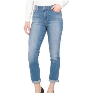 HUDSON Natalie Mid Rise Slim Boyfriend Jeans
